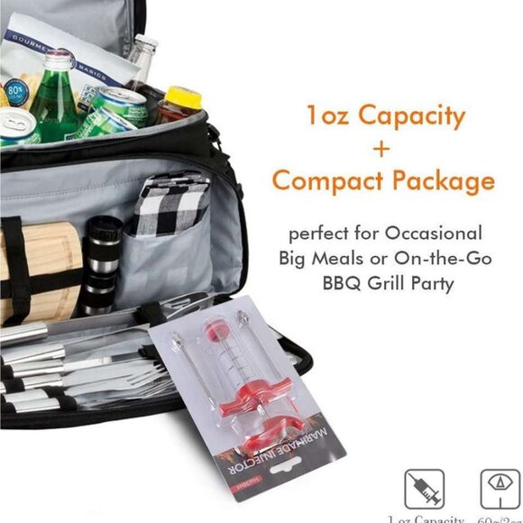 Turkey Meat Injector, Plastic Marinade super sleek - Picture 6 of 6